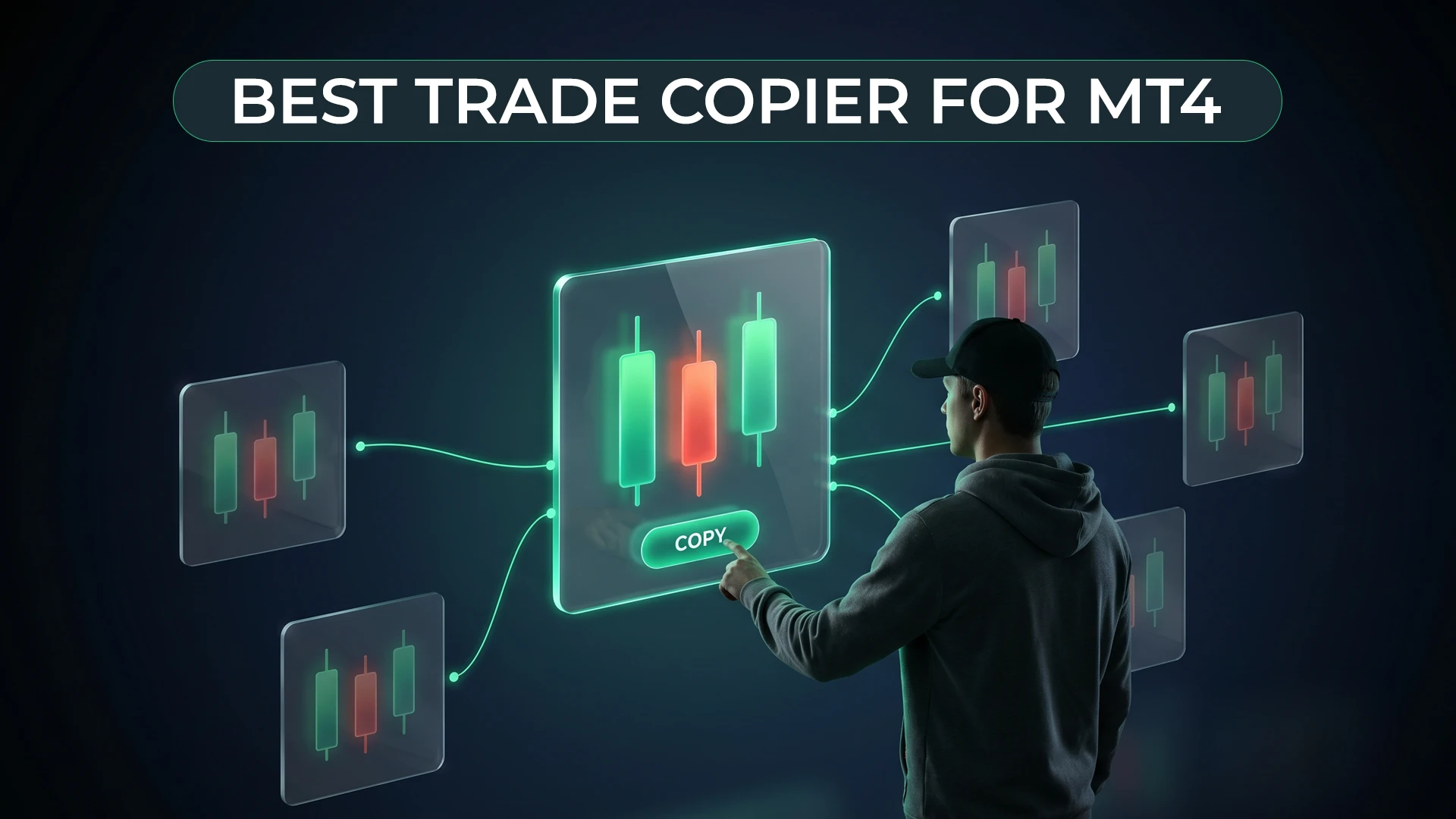 Trader Using a Trade Copier to Replicate Trades Across Multiple MT4 Accounts