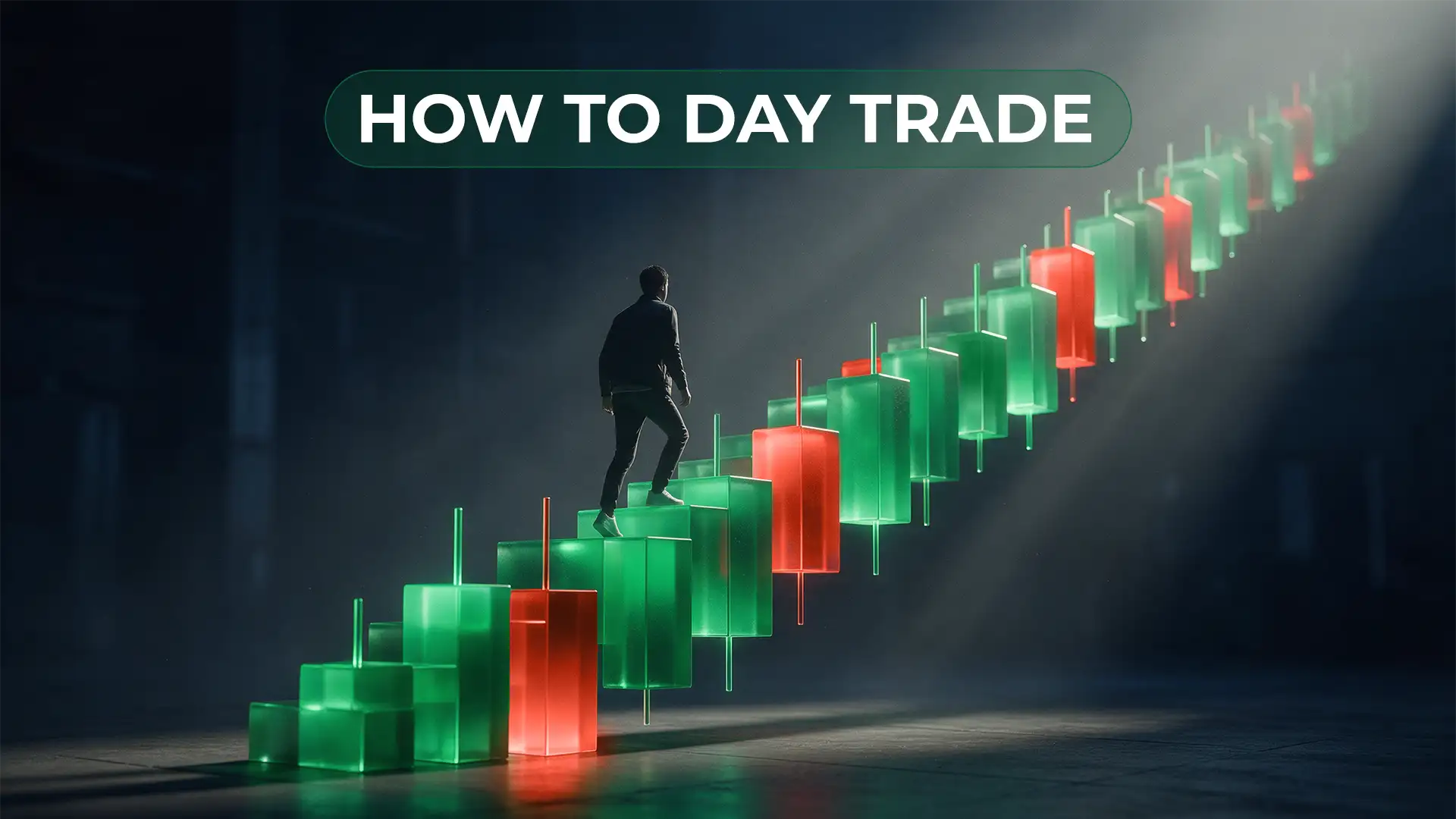 How to Day Trade: Climbing a Candlestick Staircase